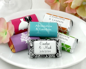 Personalized Hershey's Chocolate Miniatures (Many Designs)