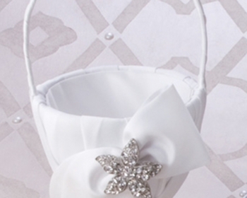 Eva Collection Flower Girl Basket