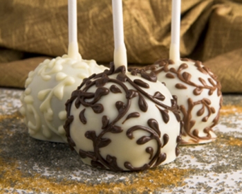 Filigreed Fern Gourmet Brownie Favors