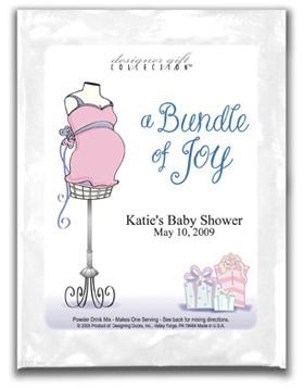 A Bundle Of Joy Dress Form Baby Shower Drink Mix