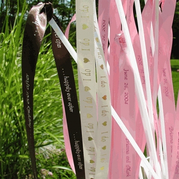 Personalized Ribbon Wands (50 Wands)
