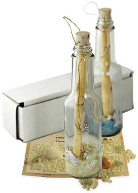 Potpourri Invitation in a Bottle