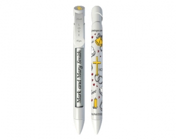 Personalized Favor Pens - Faith Hope and Love