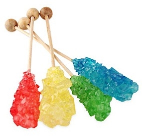 Swizzle Sticks Rock Candy