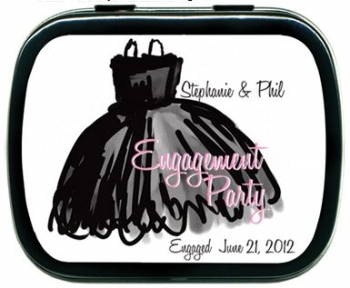 Little Black Dress Personalized Mints- Exclusive Design