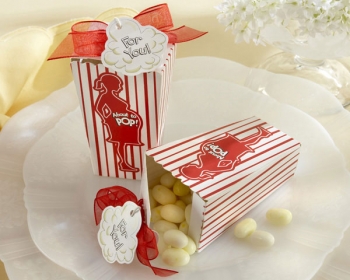"About to Pop" Popcorn Favor Boxes (Set of 24)