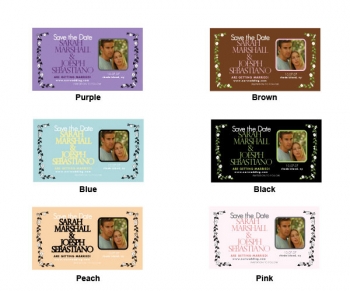 Save the Date Vines Magnets