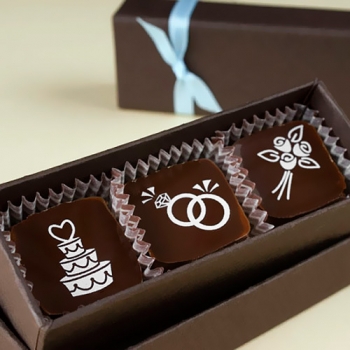 Custom Boxed Wedding Truffles