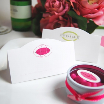 Custom Printed Wedding Place Cards