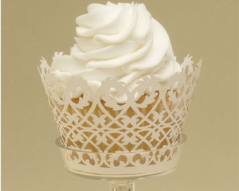 "Filigree" Laser-Cut Cupcake Holders (Set of 50)