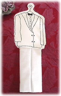 Wedding Hankies - Tears of Joy Men's Cotton Hanky