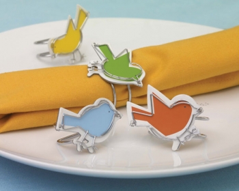 "Chirp! Chirp!" Napkin Rings
