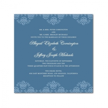 Wedding invitations: Wedding Scroll