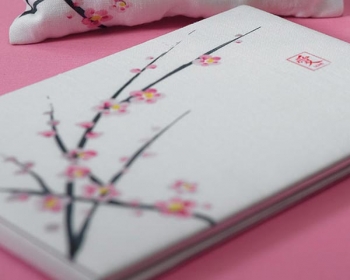 "Asian Artistry' Cherry Blossom Guest Book