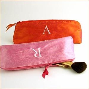 Personalized Cosmetic Brush Case