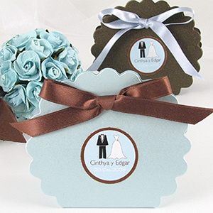 Scallop Favor Boxes